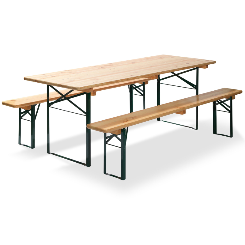 Opvouwbare brasserie-set met tafel van 50 cm - brasserie-kwaliteit - Set van - VEBA - 3002850