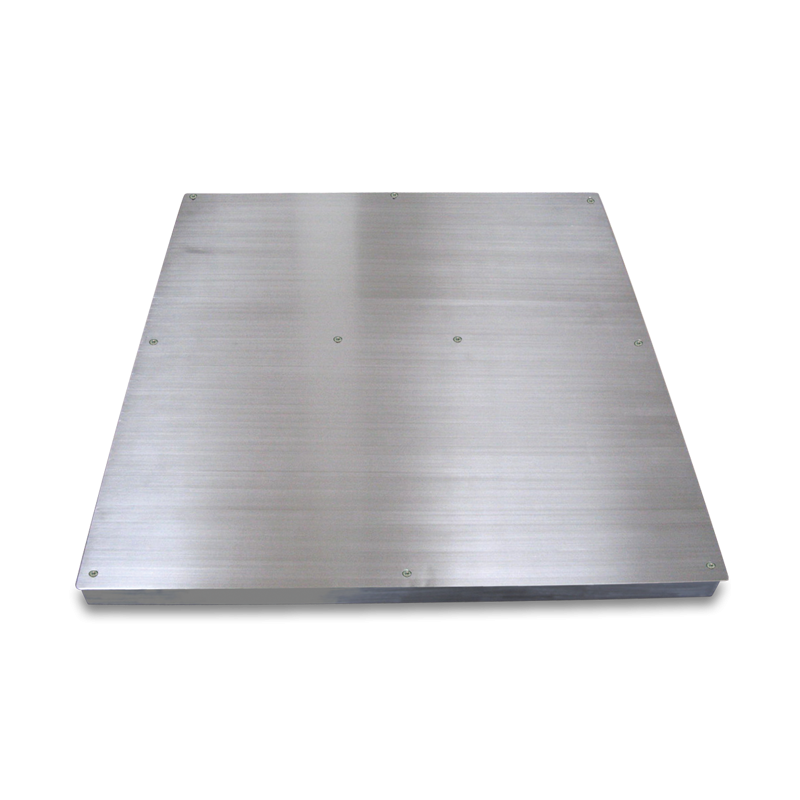 PLATEFORME 4 CAPTEURS PTB 1500 x 1500 3 000 kg ENTI&Egrave;REMENT INOXYDABLE - Baxtran - 170309 - Baxtran - 170309