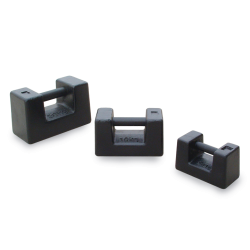 POIDS RECTANGULAIRE 50 kg ACIER FONDU LAQU&Eacute; CLASSE M1-M2 - Baxtran - 260008 - Baxtran - 260008