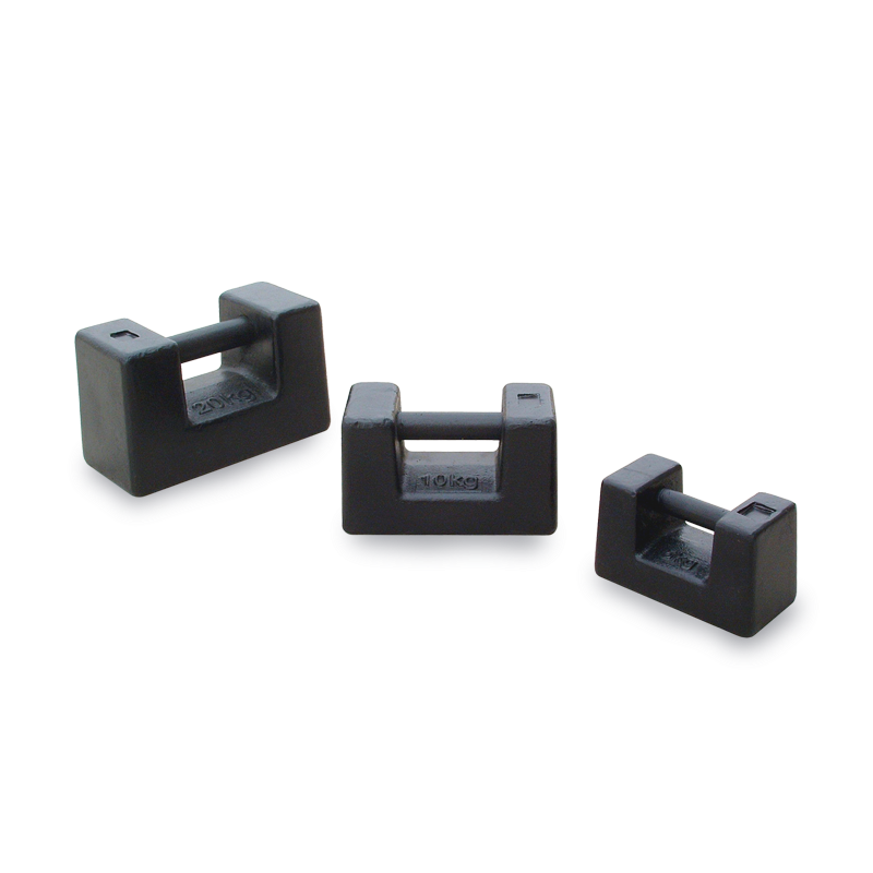 POIDS RECTANGULAIRE 50 kg ACIER FONDU LAQU&Eacute; CLASSE M1-M2 - Baxtran - 260008 - Baxtran - 260008