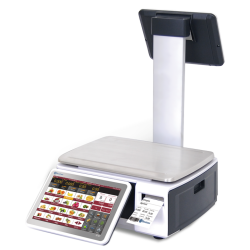 Baxtran - BALANCE &Eacute;TIQUETEUSE TACTILE S75P 3/6 kg COLONNE - Baxtran - 260828