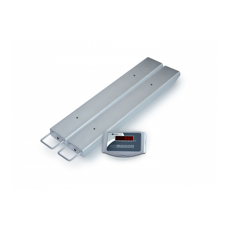 Baxtran - JEU DE BARRES PESEUSES IFI PEINTES 1200mm - 3.000 kg + BR80 - Baxtran - 261489