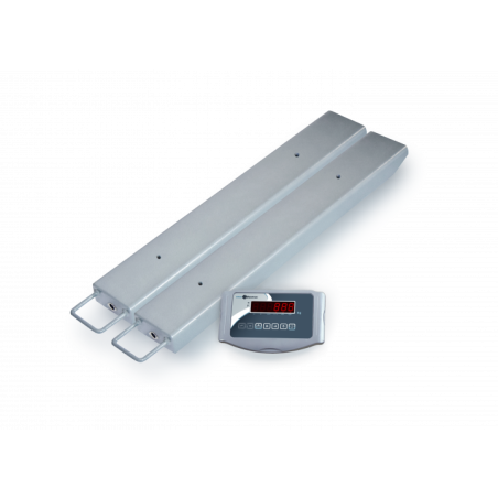 Baxtran - JEU DE BARRES PESEUSES IFI PEINTES 1200mm - 3.000 kg + BR80 - Baxtran - 261489