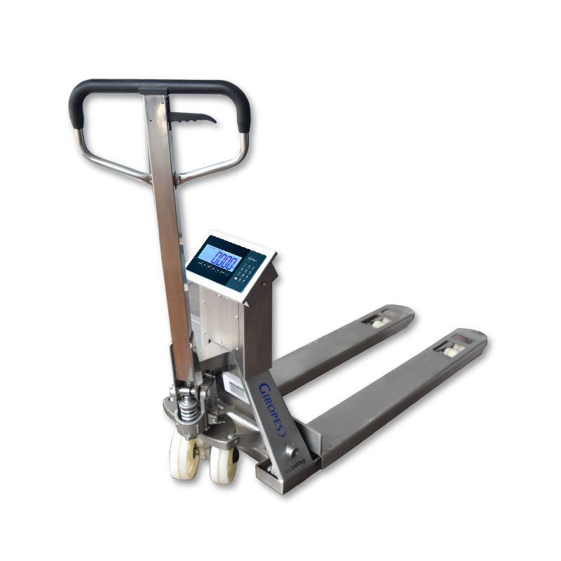 Baxtran - TRANSPALETTE GIROPES TP410i INOX LCD NUM&Eacute;RIQUE + IMPRIMANTE (V&Eacute;RIFI&Eacute;E) P-CSH - Baxtran - 290008