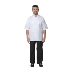Veste de cuisine mixte Chef Works Executive Capri blanche&hellip;