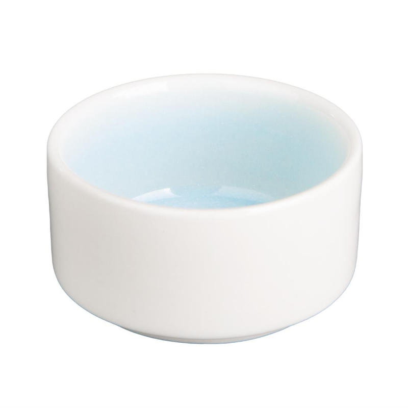 Sauspot Olympia Fondant Blauw 70mm (Set van 12) - Gastronoble - CU177