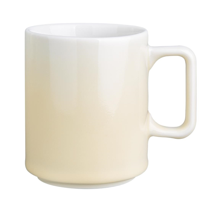 Tasses Olympia Fondant jaunes 340ml (lot de 6) - Gastronoble - CU418