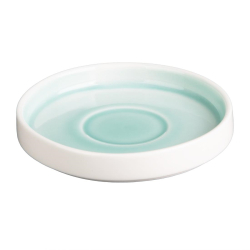 Soucoupes Olympia Fondant vertes 115mm (set van 6) -&hellip;