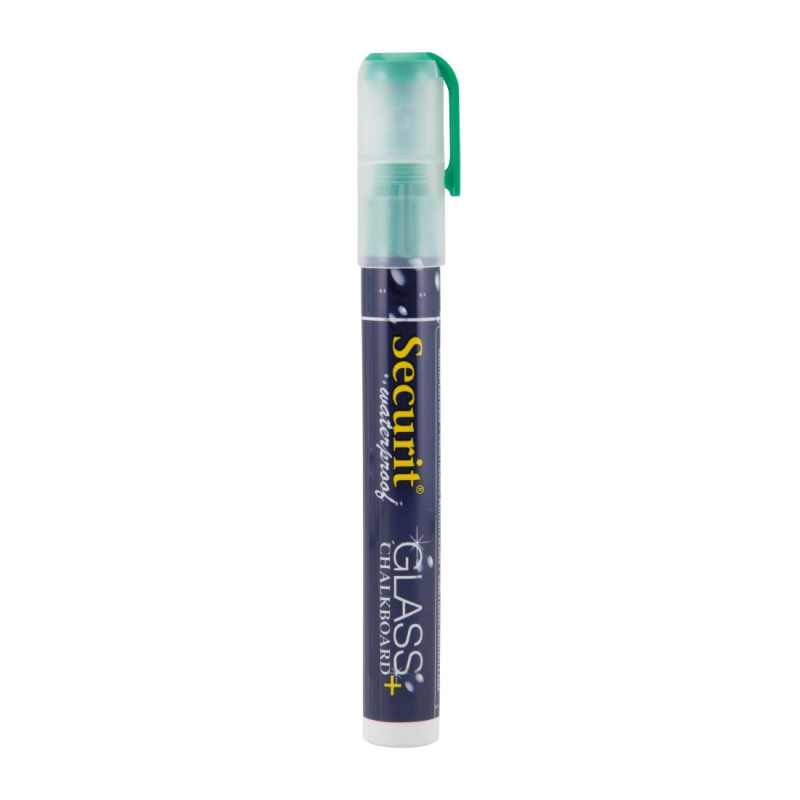 Waterproof krijtmarker Securit (glas + leisteen) punt 2-6mm groen