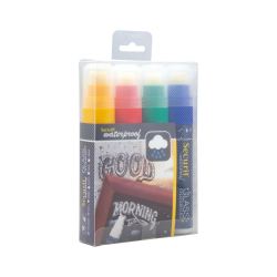 Securit waterproof krijtstiften (glas + leisteen) punt&hellip;