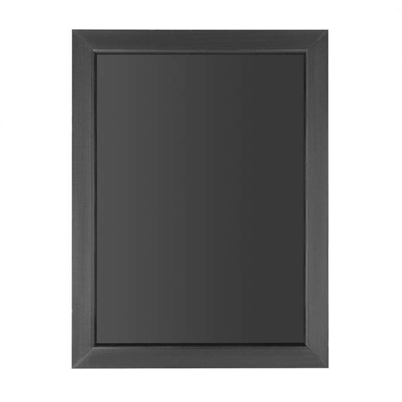 Wandbord met zwart houten frame Olympia 450x600mm