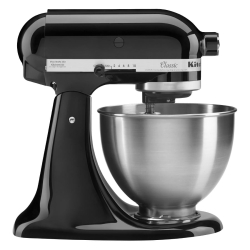 Batteur t&ecirc;te inclinable Classic KitchenAid 4,3L noir&hellip;