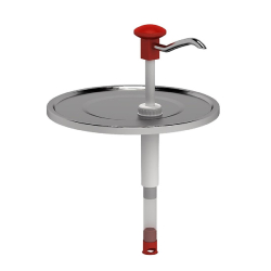 Couvercle distributeur 10 litres &agrave; poussoir en inox 18/10&hellip;