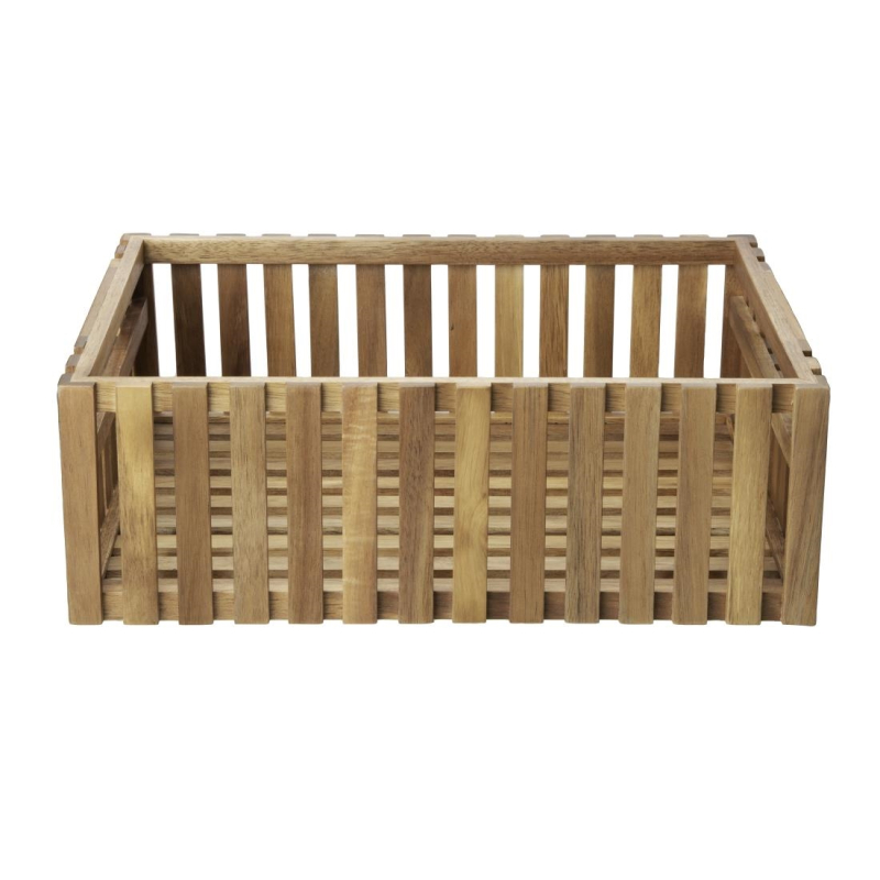 Casier en acacia moyen Olympia 356x255mm