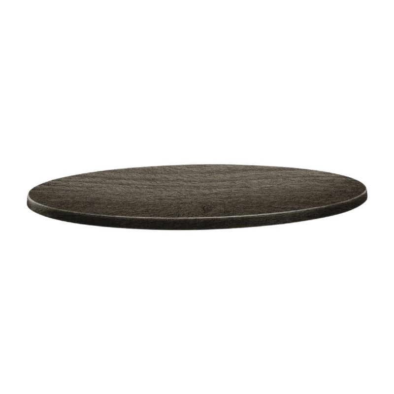 Ronde tafelblad Topalit Classic Line 70cm timber