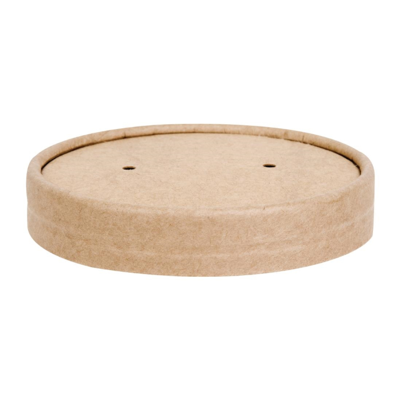 Fiesta Recyclable deksels voor soepcontainers 118 mm (pak van 500)