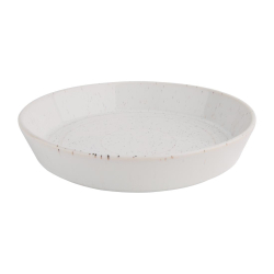 Platte Ronde Kommen Gespikkeld Wit Olympia Cavolo 220mm&hellip;