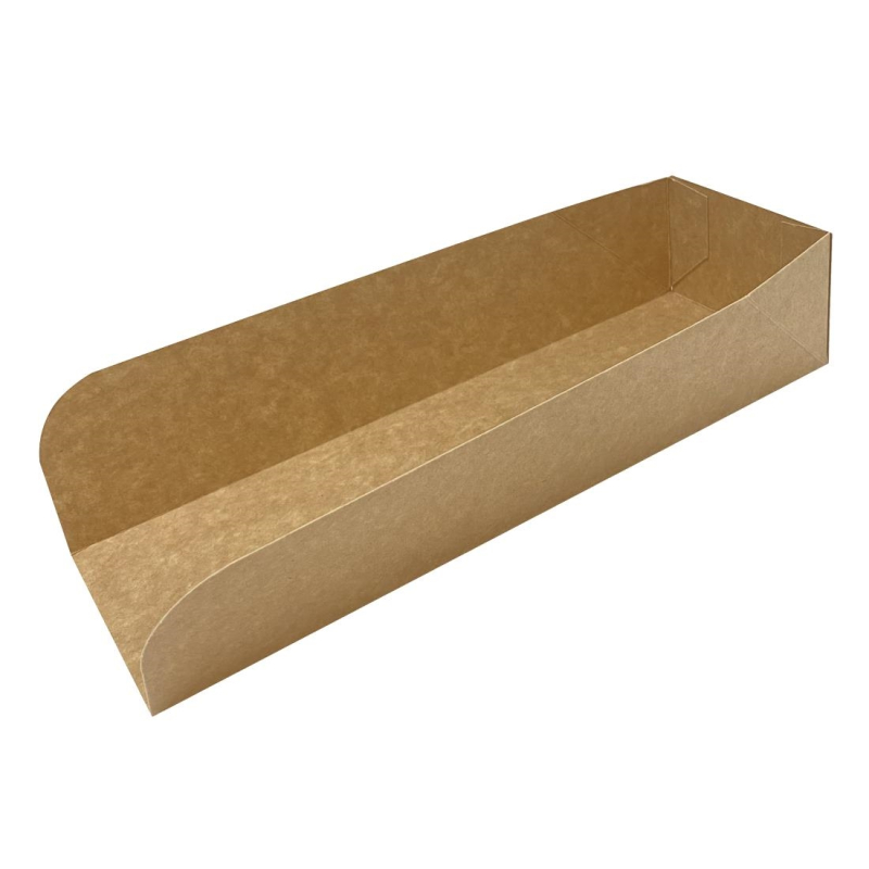 Barquettes &agrave; hot-dog Fiesta Recyclable 44x50mm (lot de 1000)