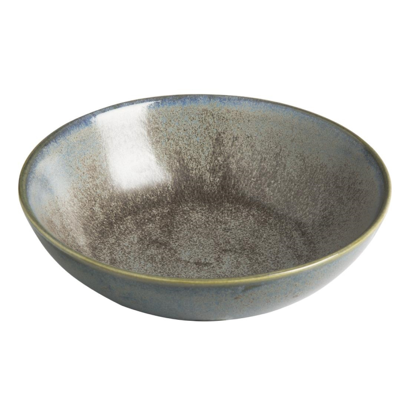 Diepe Borden Olympia Ember Blue 200mm (Set van 4)
