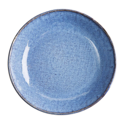 Olympia Denim Blue platte schalen 220mm (Set van 6)