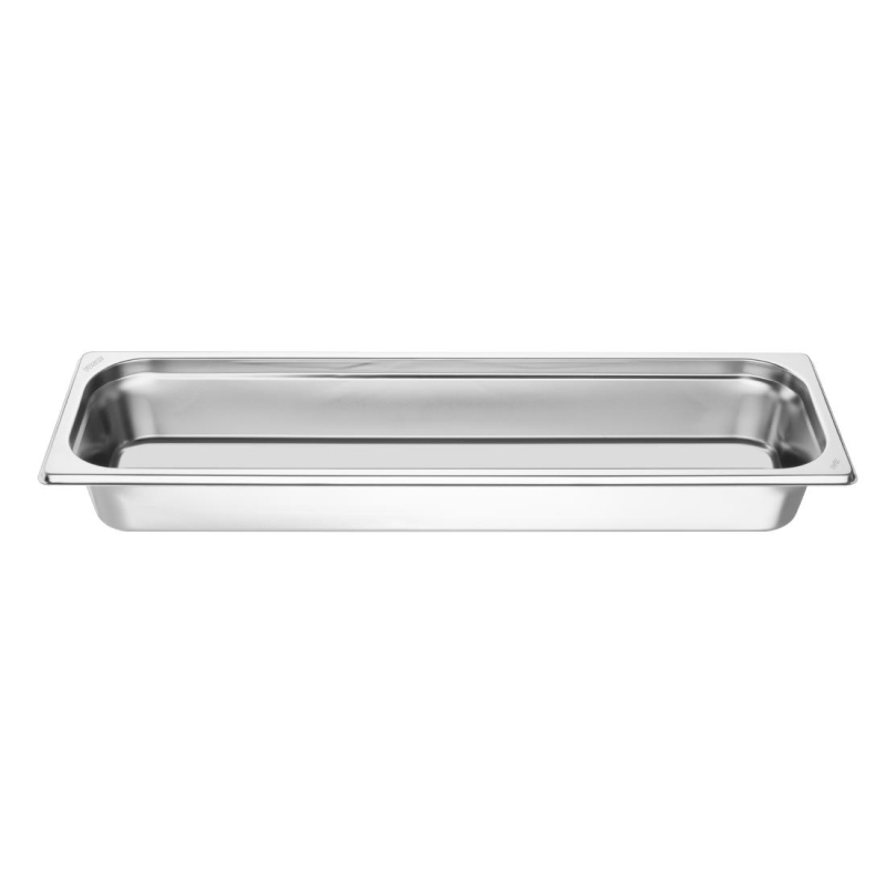 RVS gastronormbak GN 2/4 Vogue 65mm