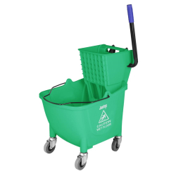 Wringemmers met drainagepedaal Jantex 30L groen