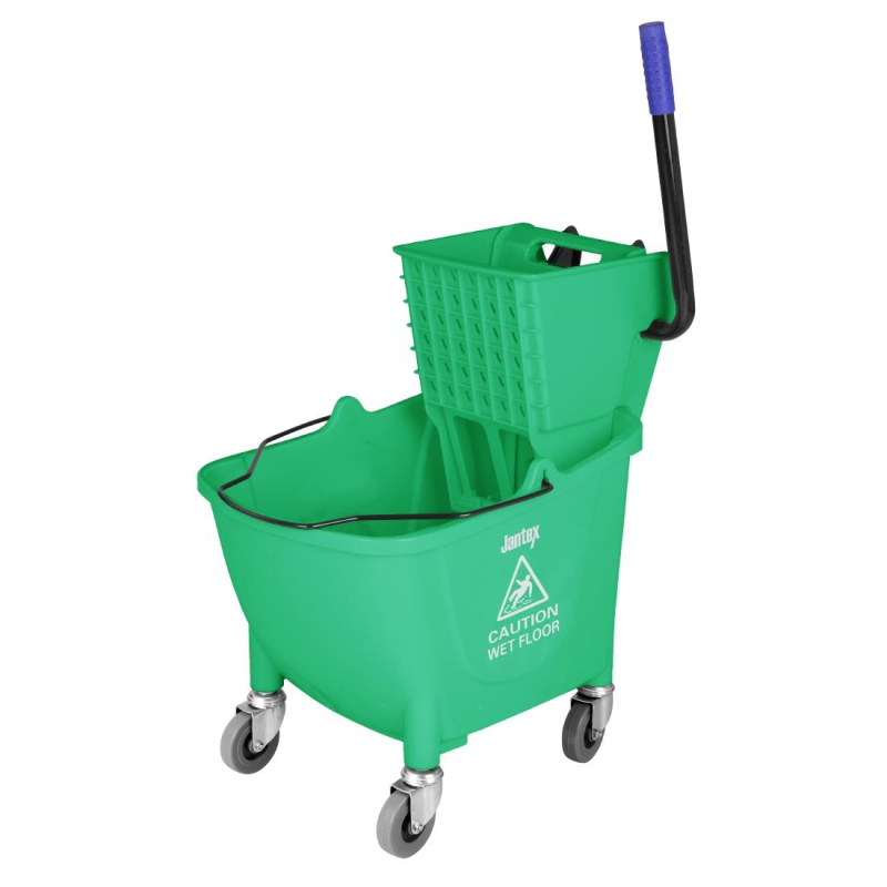 Wringemmers met drainagepedaal Jantex 30L groen