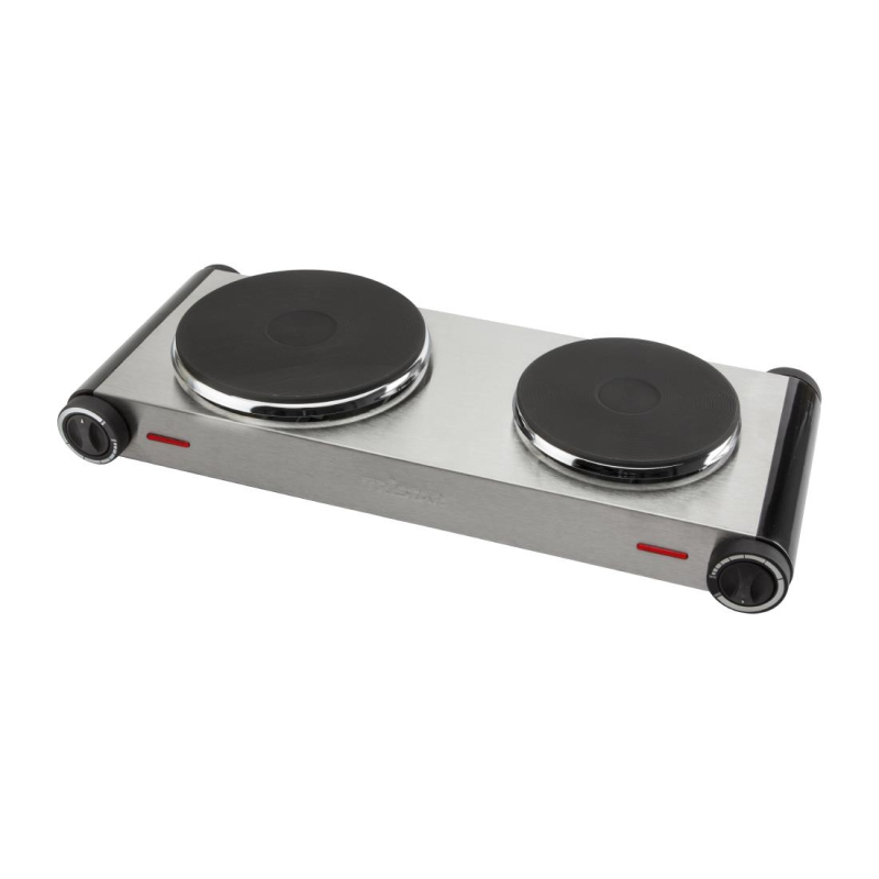 Kookplaat 2 branders Tristar KP-6248 rvs