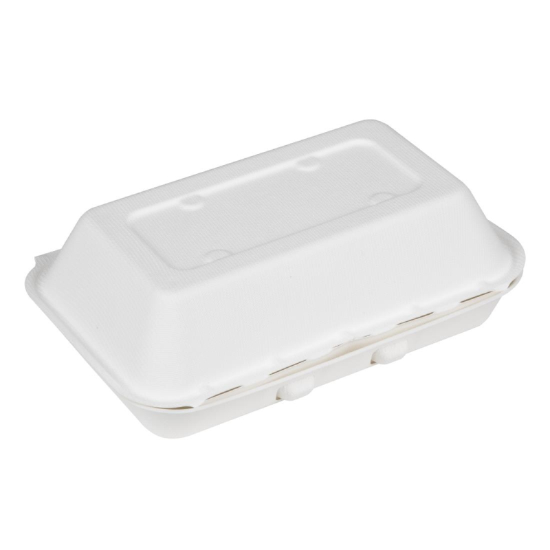 Barquettes alimentaires en bagasse Fiesta Compostable 400x335mm (lot de 200)