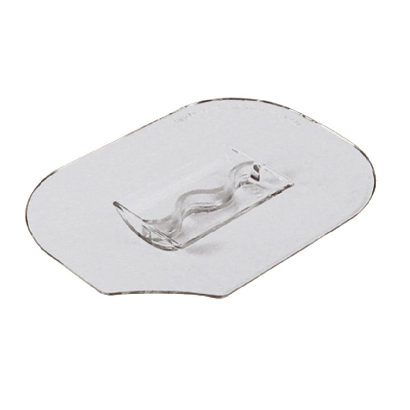 Doorzichtig SAN-deksel met inkeping voor Dalebrook saladeschalen 1,1kg
