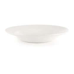 Assiette &agrave; p&acirc;tes blanche...