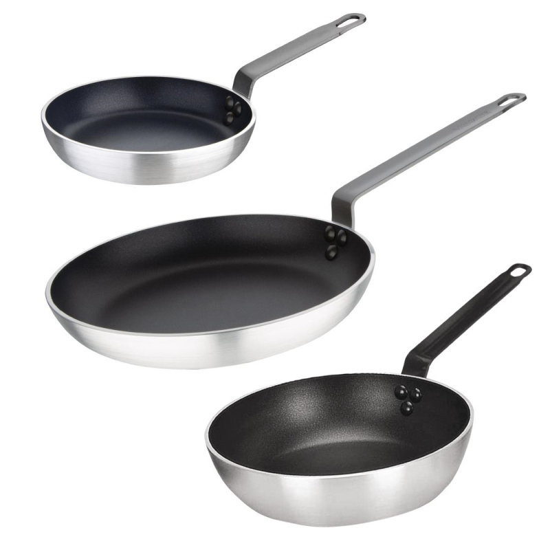 Ensemble 2 po&ecirc;les et 1 sauteuse antiadh&eacute;sives Vogue Cook Like A Pro