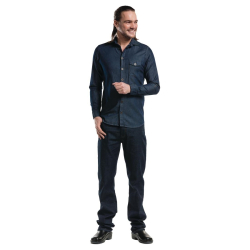 Chemise homme denim stretch...