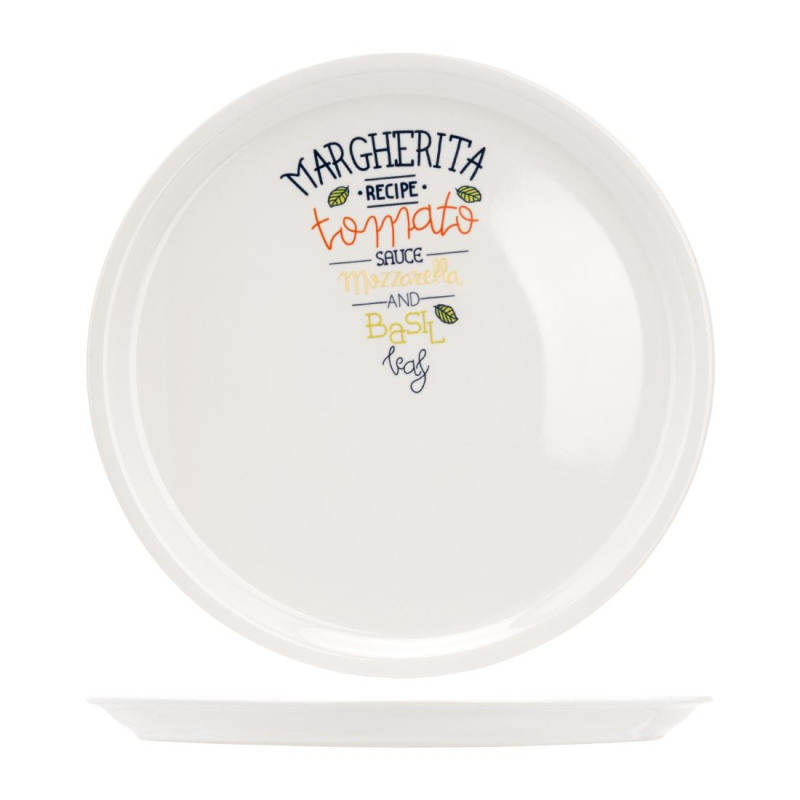 Pizzabord versierd 30 cm recept Margarita
