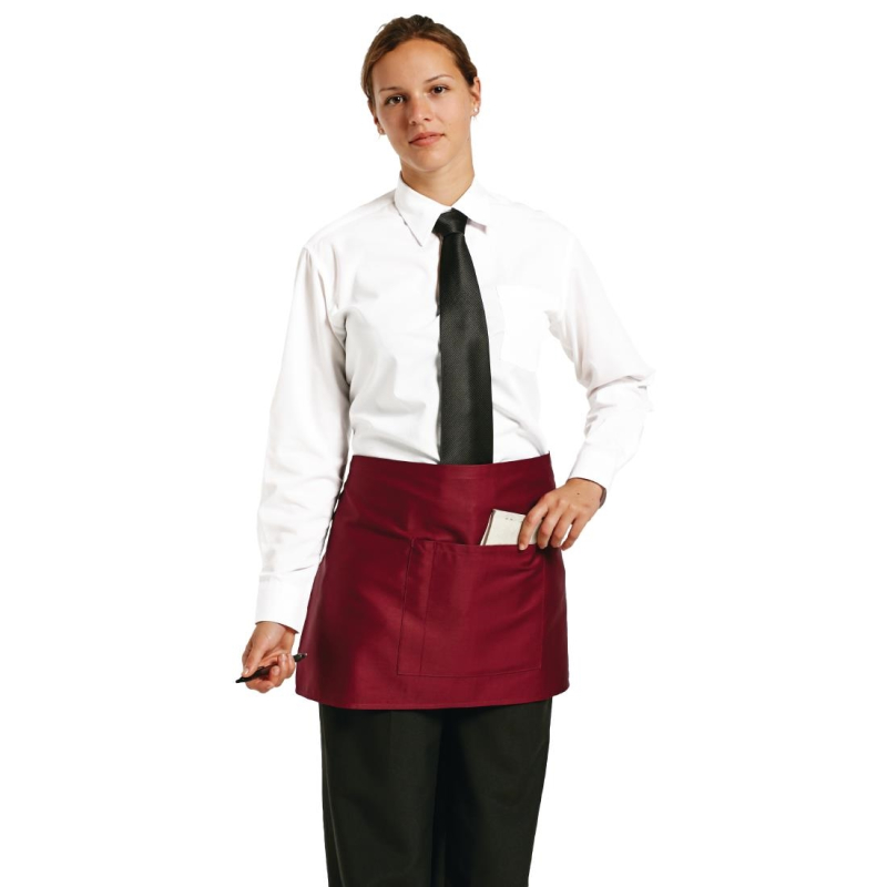 Korte bistroschort Chef Works bordeaux
