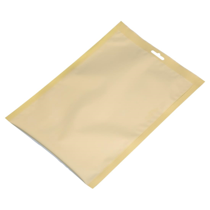 Sacs sous vide lisses dor&eacute;s Vogue 250x350mm (lot de 100)