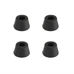 Pieds en caoutchouc noir Buffalo (lot de 4)