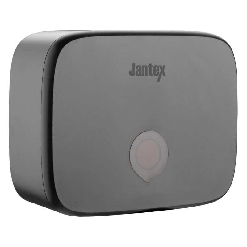 Jantex compacte handdoekdispenser zwart