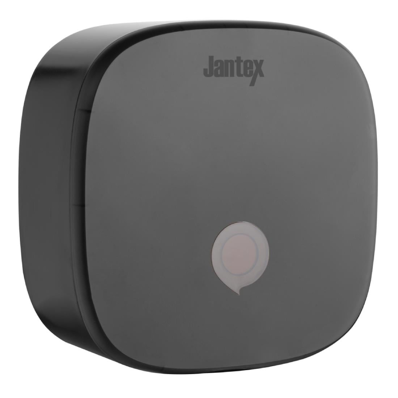 Jantex Jumbo Toiletpapierdispenser zwart