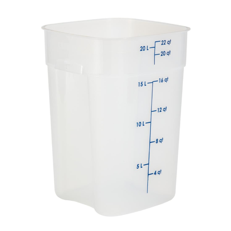 Polypropyleenbak Cambro FreshPro CamSquare 20,8 L