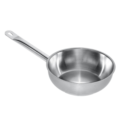 Roestvrij stalen kegelvormige braadpan