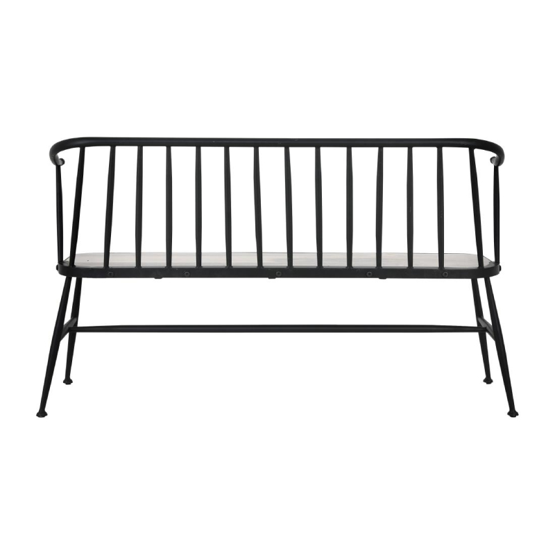 Bank met lattenrug gebogen Alma Bolero - Gastronoble - HZ825