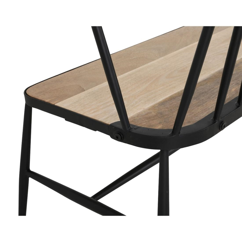 Bank met lattenrug gebogen Alma Bolero - Gastronoble - HZ825