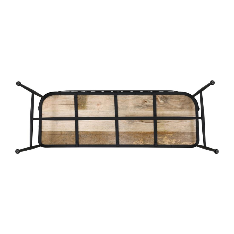 Bank met lattenrug gebogen Alma Bolero - Gastronoble - HZ825
