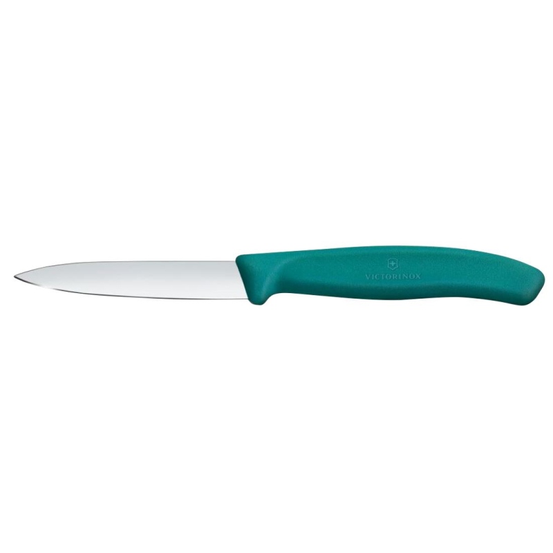 Officemes puntrecht Victorinox Swiss Classic groen 8cm - Gastronoble - JK097