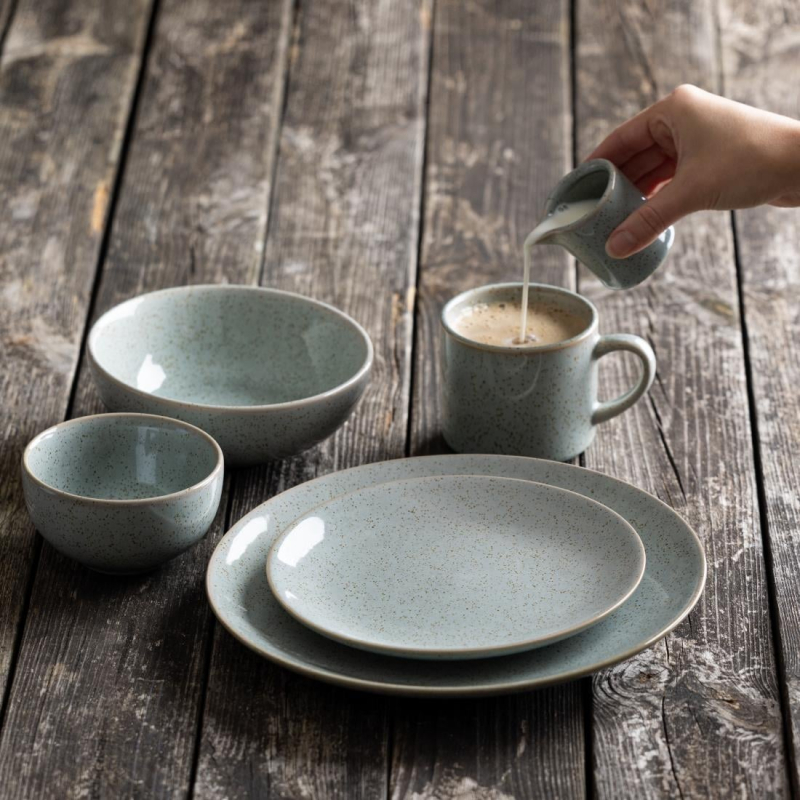 Tasses Origin bleu &oelig;uf de canard 300 ml (lot van 4) Olympia - Gastronoble - JK342