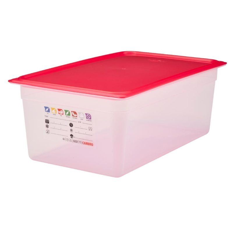 Bak in polypropeen Cambro Safetrak IML GN 1/1 200mm - Gastronoble - JN503