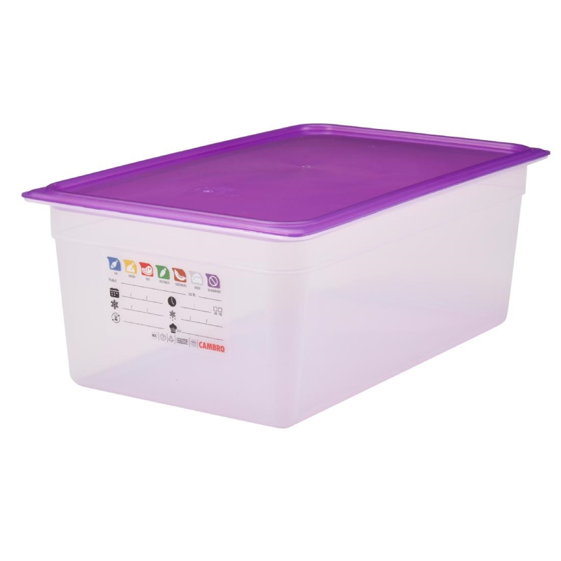 Bak in polypropeen Cambro Safetrak IML GN 1/1 200mm - Gastronoble - JN503