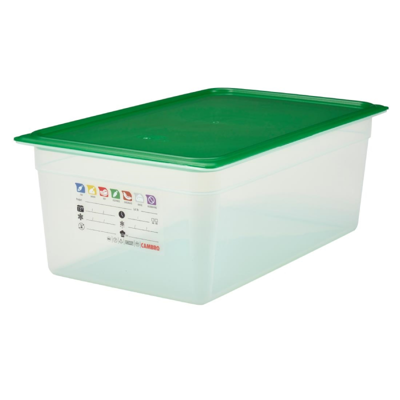 Bak in polypropeen Cambro Safetrak IML GN 1/1 200mm - Gastronoble - JN503