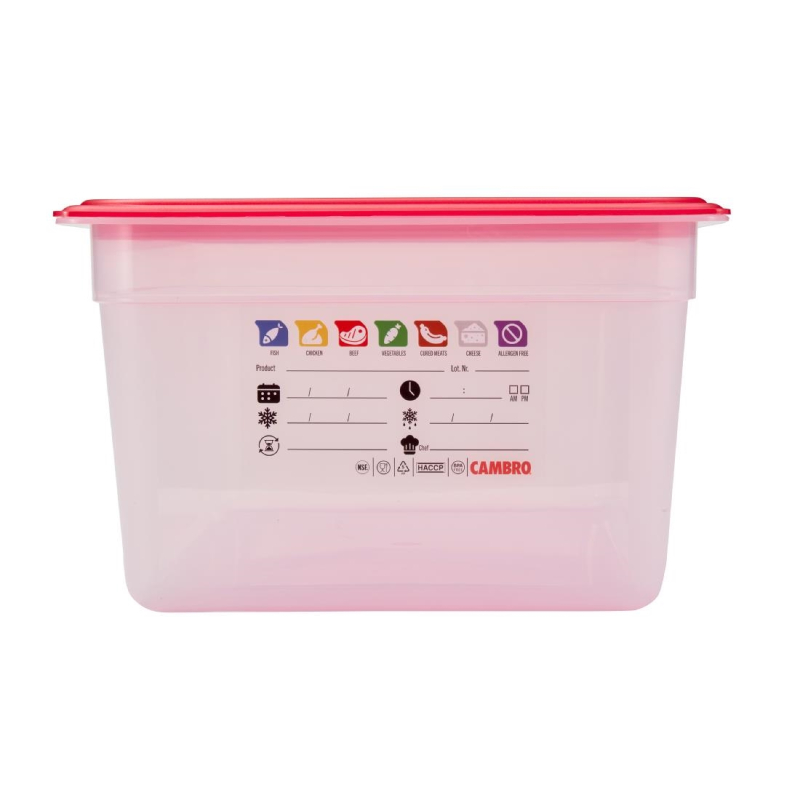 Bak in polypropeen Cambro Safetrak IML GN 1/1 200mm - Gastronoble - JN503